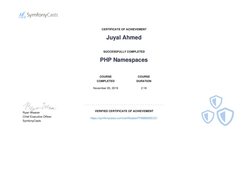 PHP Namespaces