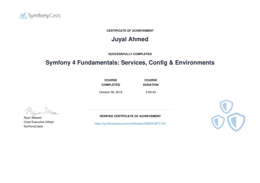 Symfony 4 Fundamentals: Services, Config & Environments