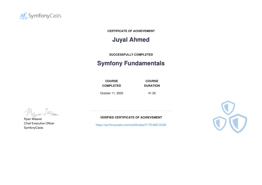 Symfony Fundamentals